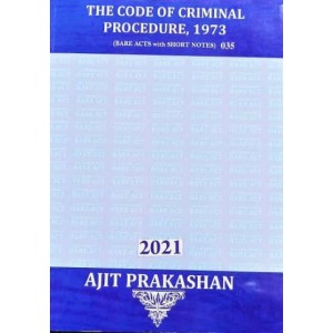 Ajit Prakashan's The Code of Criminal Procedure, 1973 (Crpc: Bare Acts with Short Notes) 